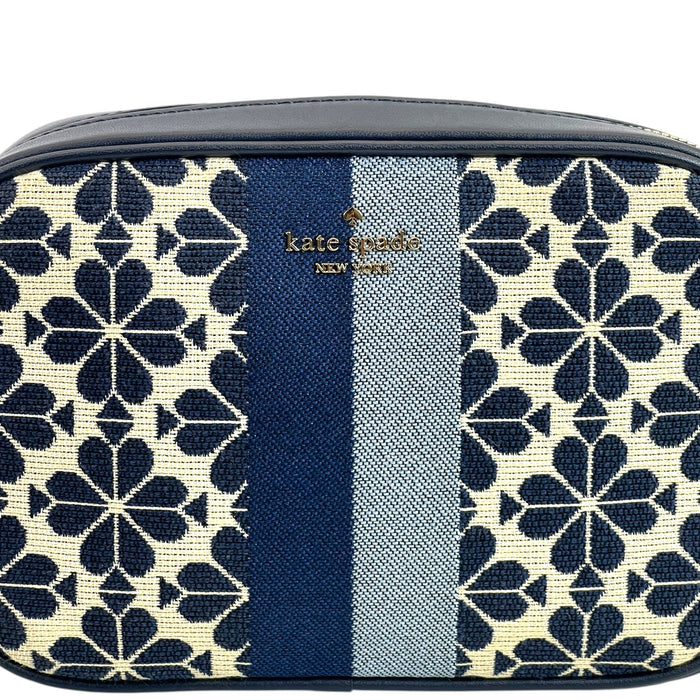 Kate Spade Spade Mini Camera Bag Blue Flower Jacquard