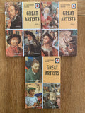 Ladybird Series 701 - Great Artists. Books 1-3. Complete set.