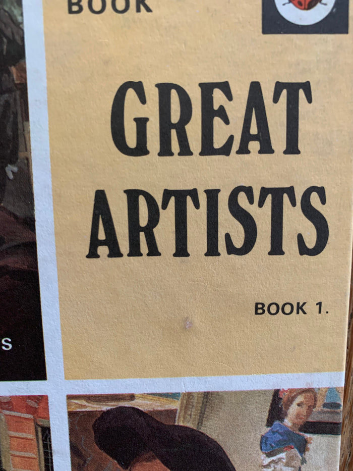 Ladybird Series 701 - Great Artists. Books 1-3. Complete set.