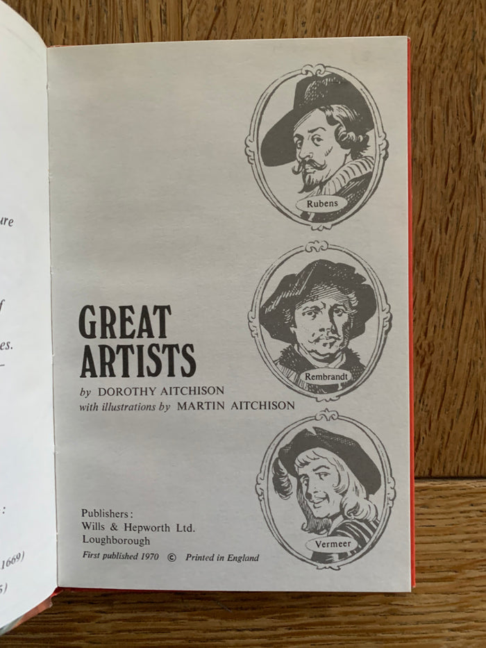 Ladybird Series 701 - Great Artists. Books 1