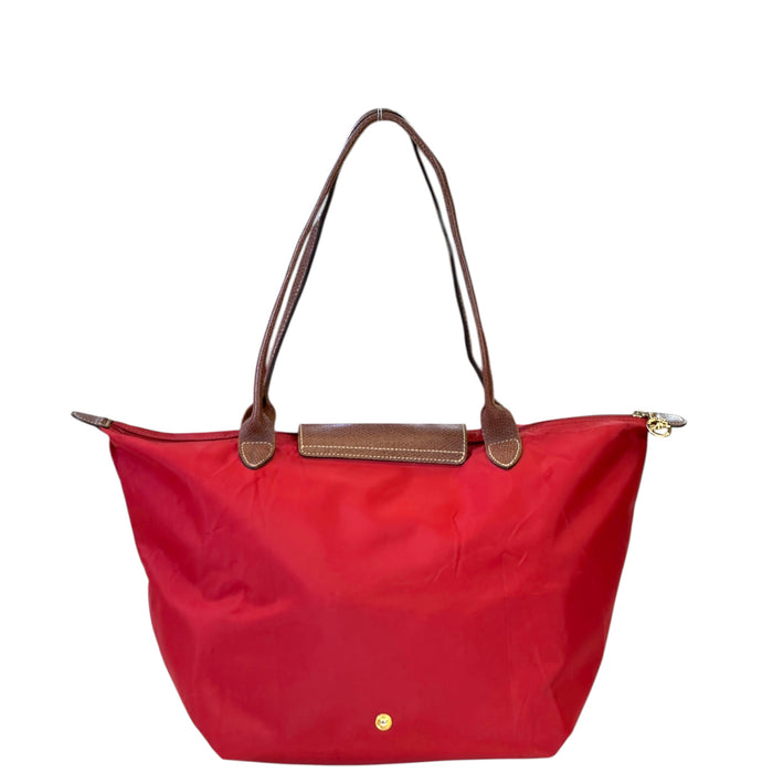 Longchamp Le Pliage Original Tote Large Red Nylon