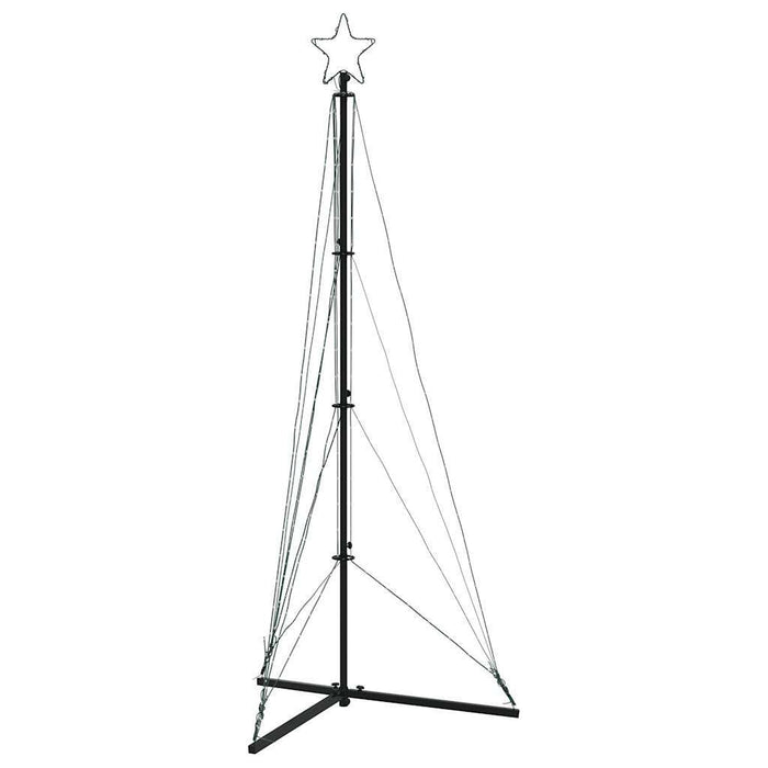 LED Christmas Tree 363 LEDs Cold White 182 cm