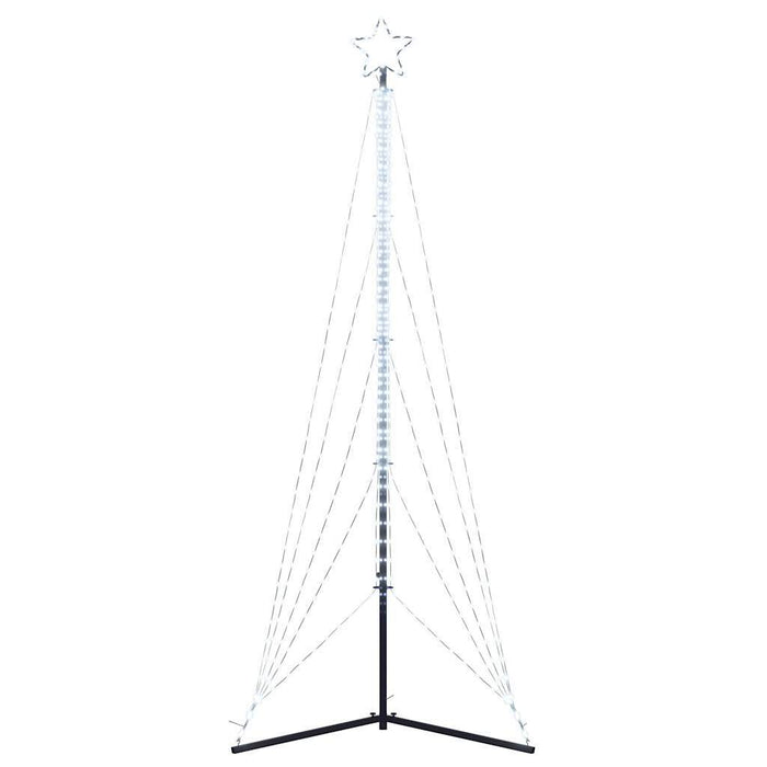 LED Christmas Tree 525 LEDs Cold White 302 cm