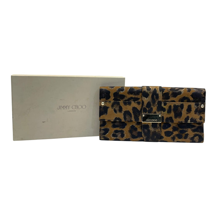 Jimmy Choo Leopard Clutch