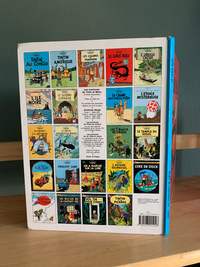 Les Aventures de Tintin - Le Lotus Bleu