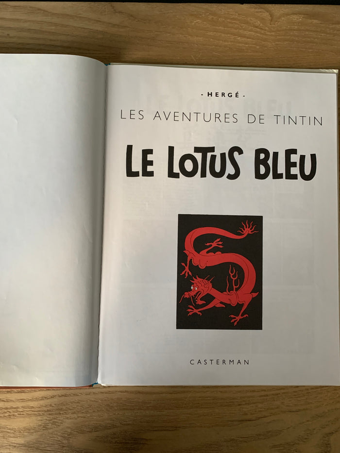 Les Aventures de Tintin - Le Lotus Bleu