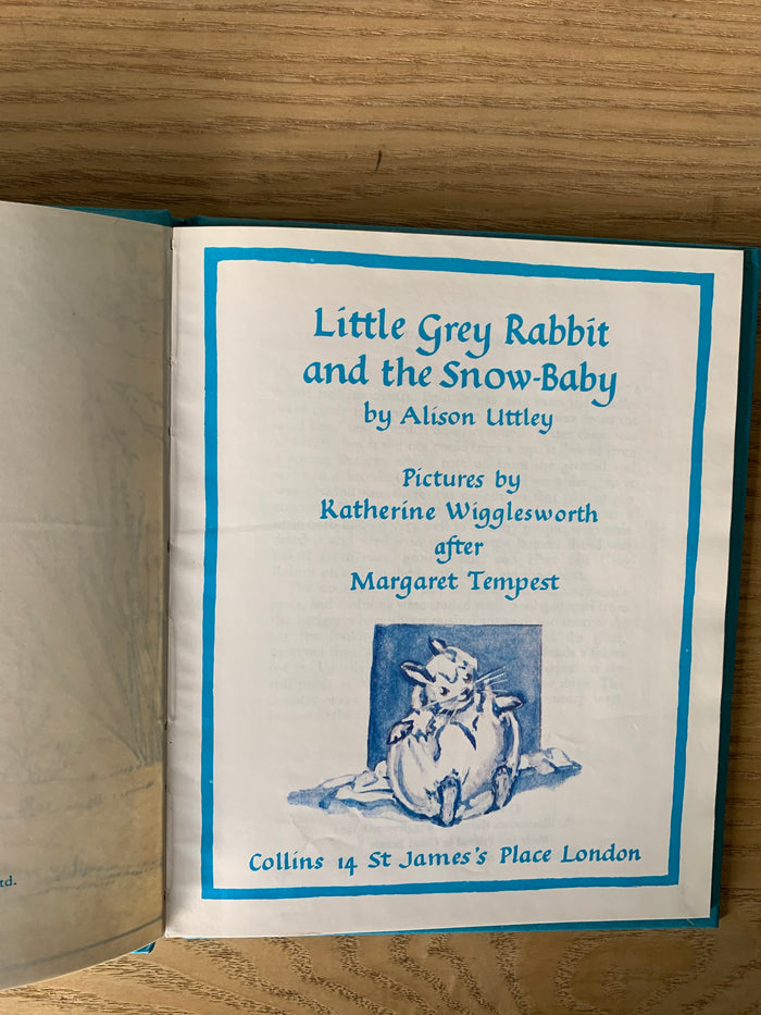 Little Grey Rabbit and the Snow-Baby