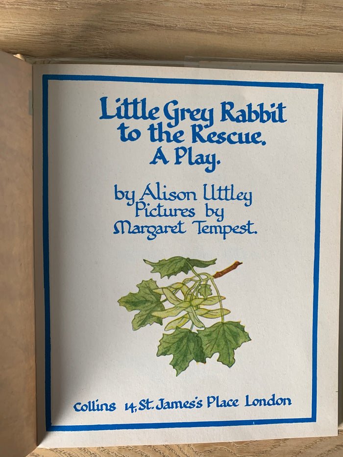 Little Grey Rabbit To The Rescue