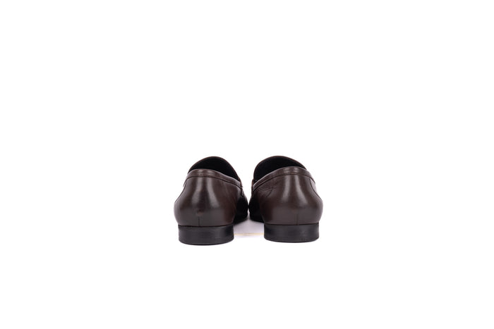 London Eagle Head Embellished Loafers
