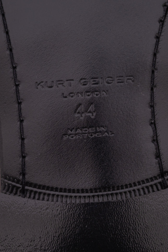 London Eagle Head Embellished Loafers