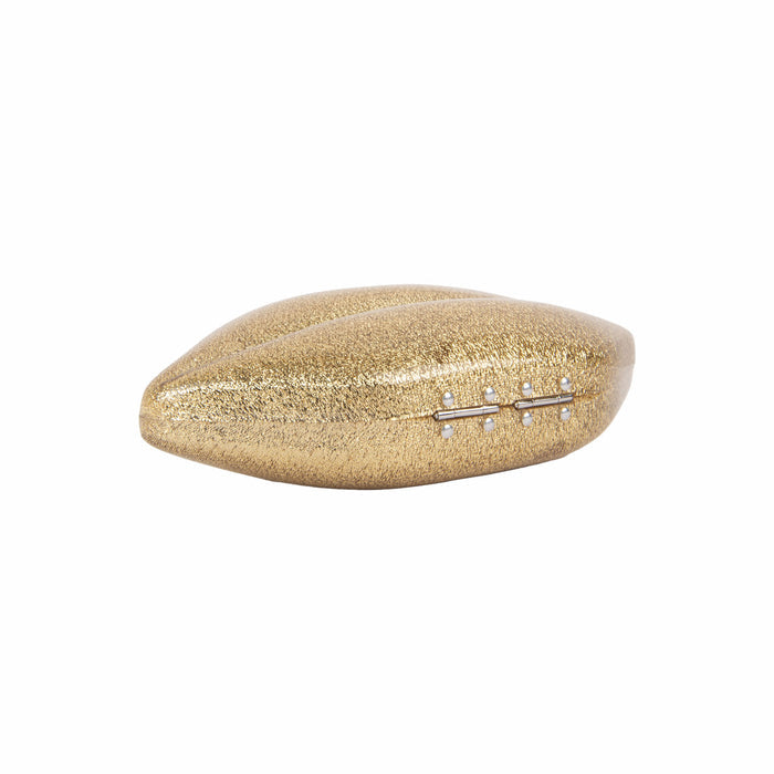 Lulu Guinness Acrylic Golden Clutch