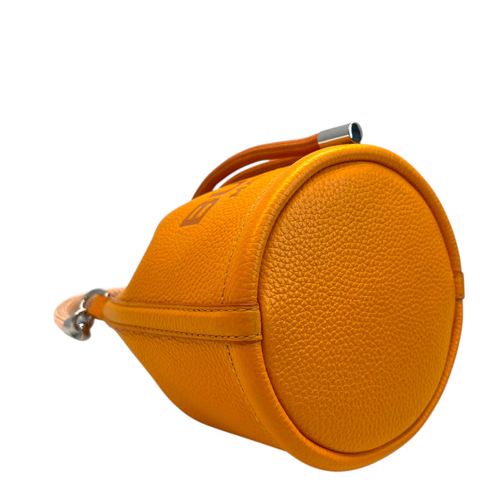 Marc Jacobs The Bucket Bag Micro Orange Leather