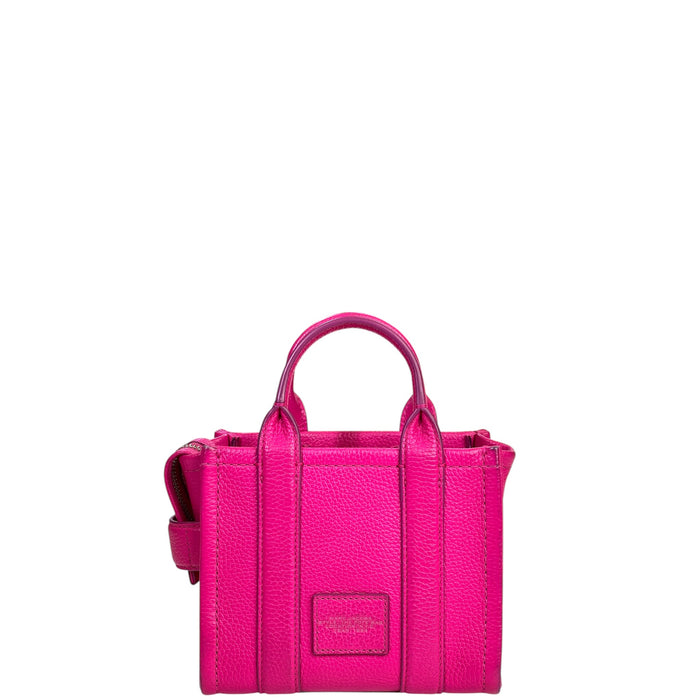 Marc Jacobs The Tote Bag Crossbody Raspberry Pink Leather
