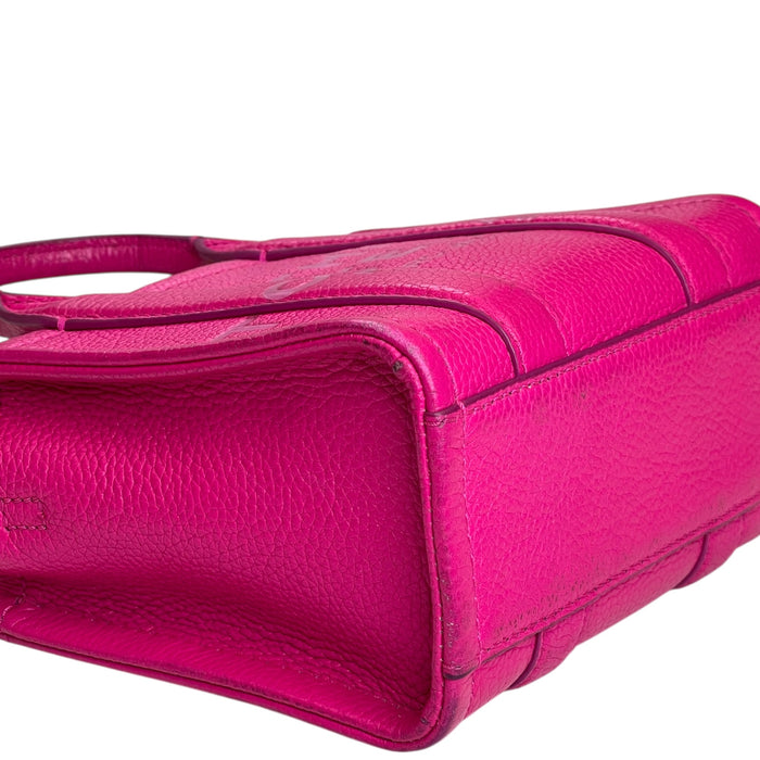 Marc Jacobs The Tote Bag Crossbody Raspberry Pink Leather