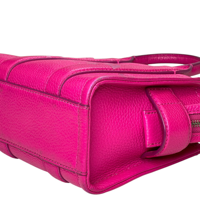 Marc Jacobs The Tote Bag Crossbody Raspberry Pink Leather