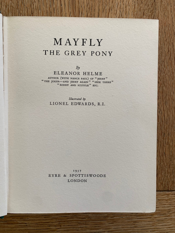 Mayfly - The Grey Pony