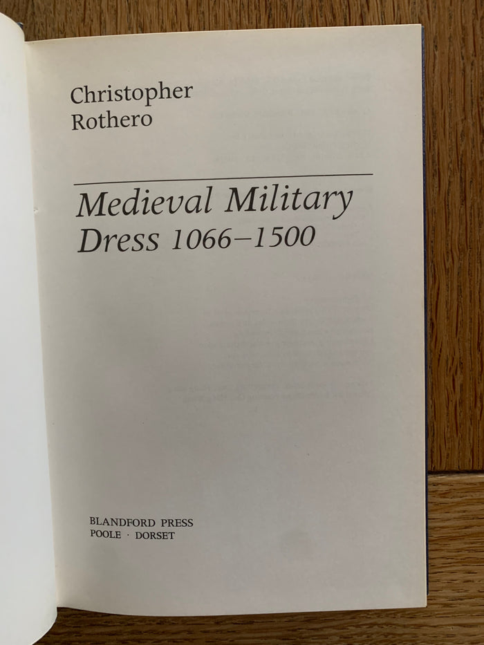 Medieval Military Dress 1066-1500
