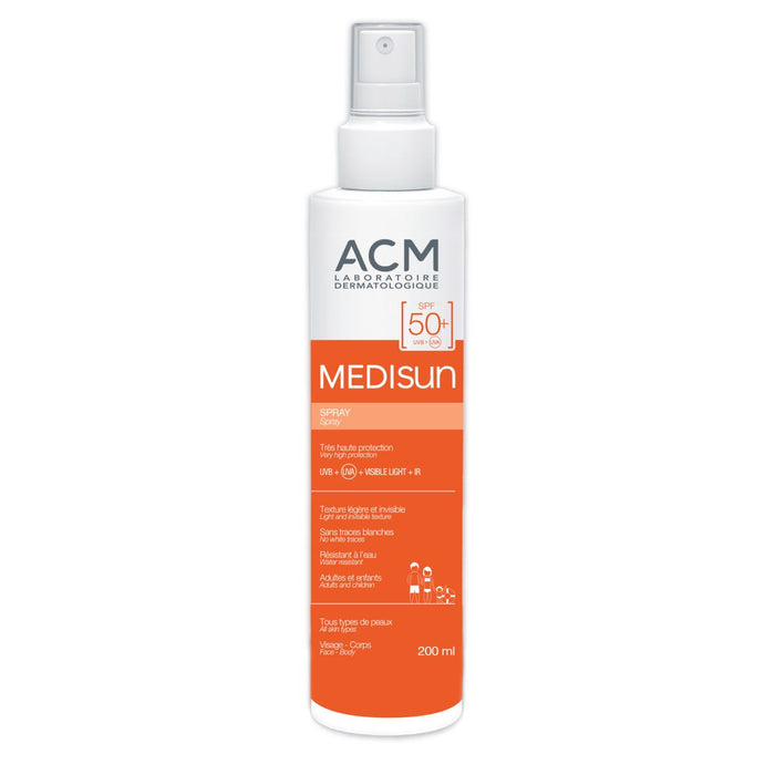 Medisun Fps50+ Spray Rostro y Cuerpo 200ml