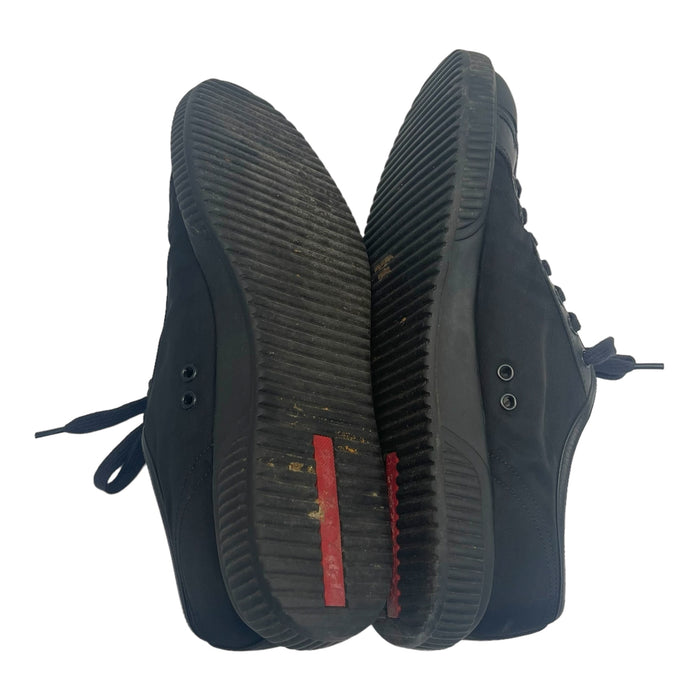 Prada Men Low-Top Black Sneakers Size EU 41.5