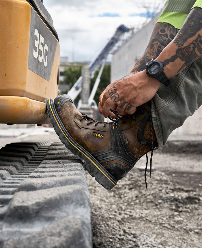 Men's CSA Abitibi II Waterproof Boot (Carbon Toe)  |  Cascade Brown/Black
