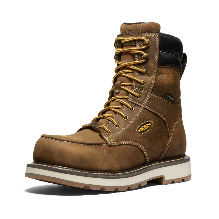 image|one|both|both|Men's CSA Cincinnati 8" Waterproof 90° Heel Boot (Carbon-Fiber Toe) - Angle Image