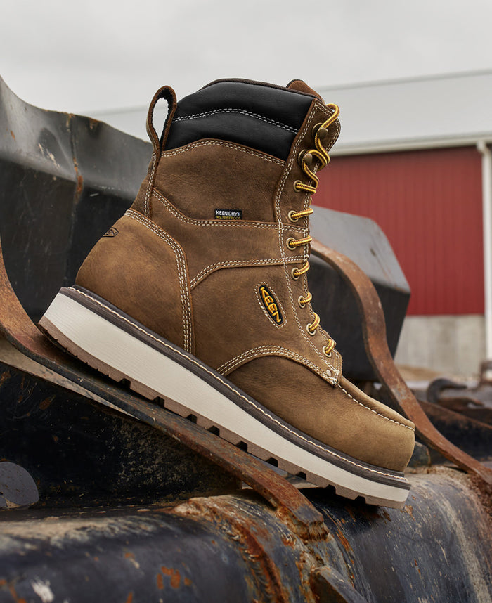 Men's CSA Cincinnati 8" Waterproof Boot (Carbon Toe)  |  Belgian/Sandshell