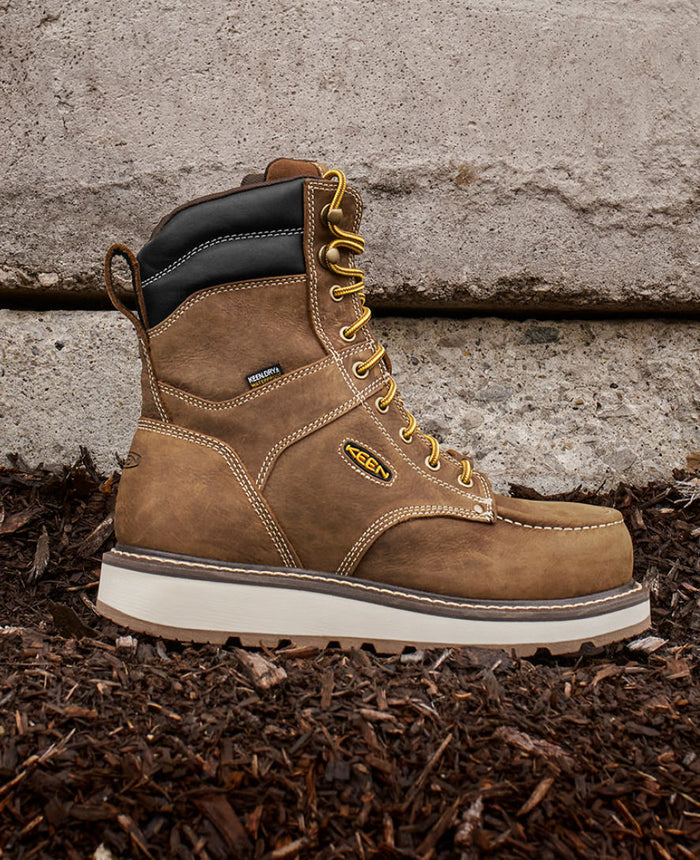 Men's CSA Cincinnati 8" Waterproof Boot (Carbon Toe)  |  Belgian/Sandshell
