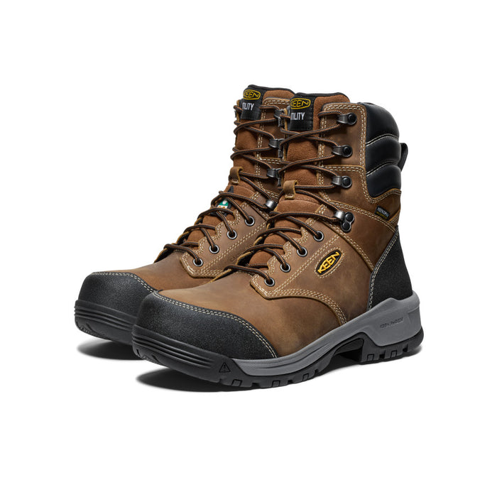 image|one|both|both|Men's CSA Evanston 8" Waterproof Boot (Carbon Toe) - Pair Angle Image