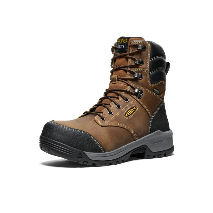 image|one|both|both|Men's CSA Evanston 8" Waterproof Boot (Carbon Toe) - Angle Image