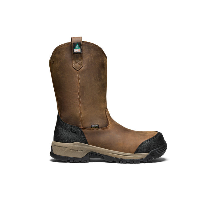 image|one|both|both|Men's CSA Evanston Pull-On Waterproof Boot (Carbon Toe) - Side Image