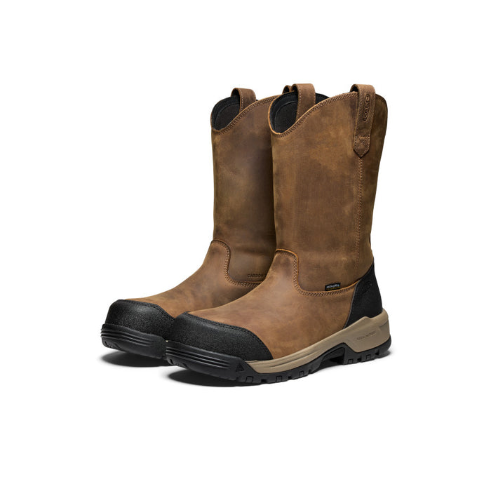 image|one|both|both|Men's CSA Evanston Pull-On Waterproof Boot (Carbon Toe) - Pair Angle Image