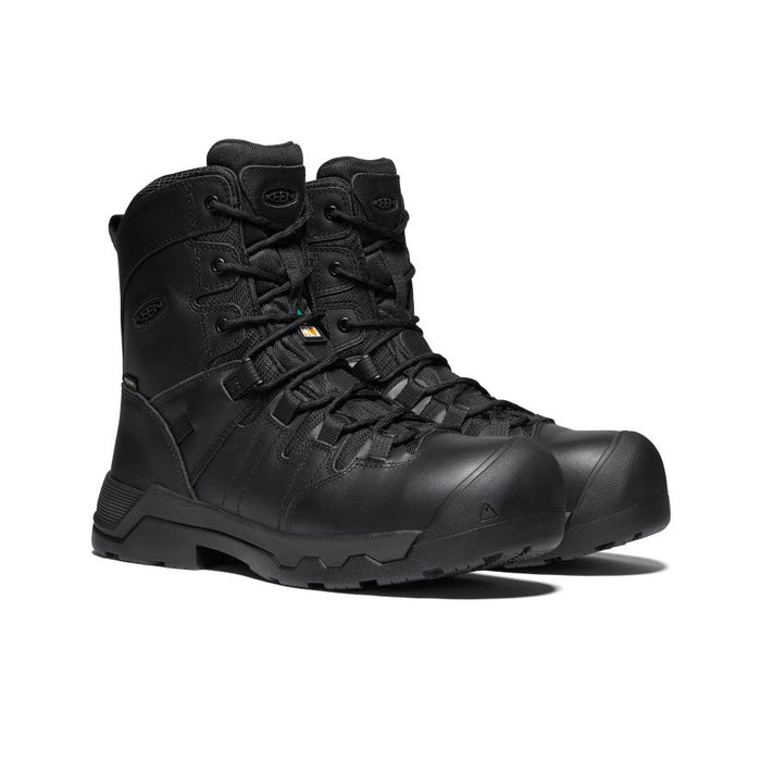 image|one|both|both|Men's CSA Oshawa+ 8" Side Zip Waterproof Boot (Carbon Toe) - Pair Angle Image