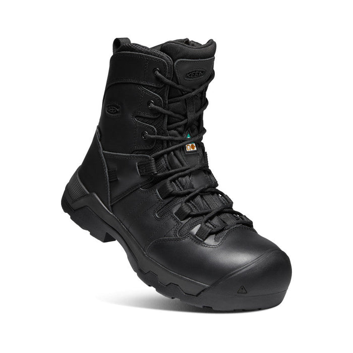 image|one|both|both|Men's CSA Oshawa+ 8" Side Zip Waterproof Boot (Carbon Toe) - Angle Image
