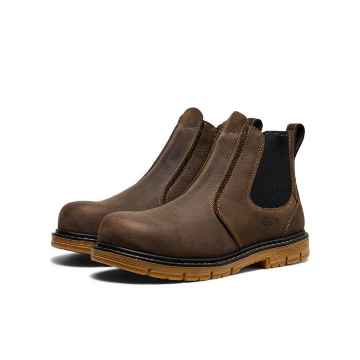 image|one|both|both|Men's CSA San Jose Chelsea 90° Heel Boot (Aluminum Toe) - Pair Angle Image