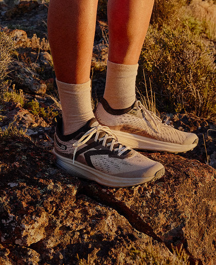 Men's Seek Trail Running Shoe  |  Willowherb/Orange Peel