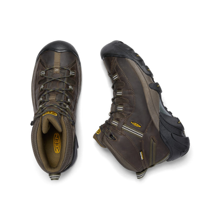 image|one|both|both|Men's Targhee II Mid Waterproof Hiking Boots - Pair Angle Image