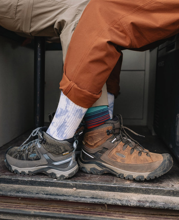 Men's Targhee III Waterproof Mid Wide | Black Olive/Golden Brown
