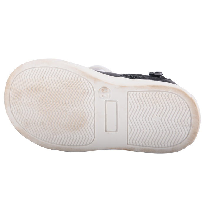 Mid Top Lace Up girls sneakers-20