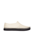 Side view of a Native Shoes Adults Miles Wanderfoam Footwear in Bnwht/Jfyblk