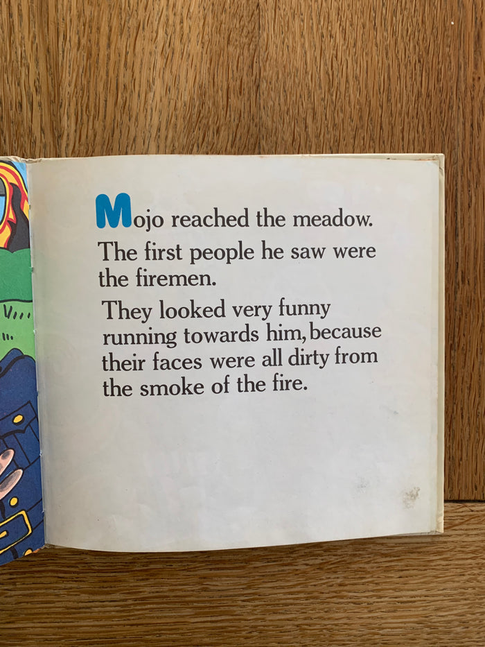 Mojo Swoptops Fights A Fire