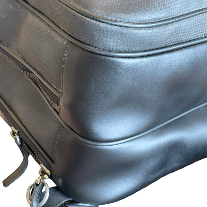 Montblanc Sartorial Backpack Black Calfskin Leather