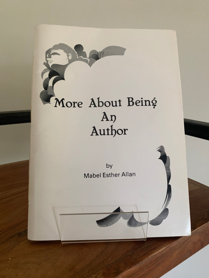 More About Being An Author (signed)