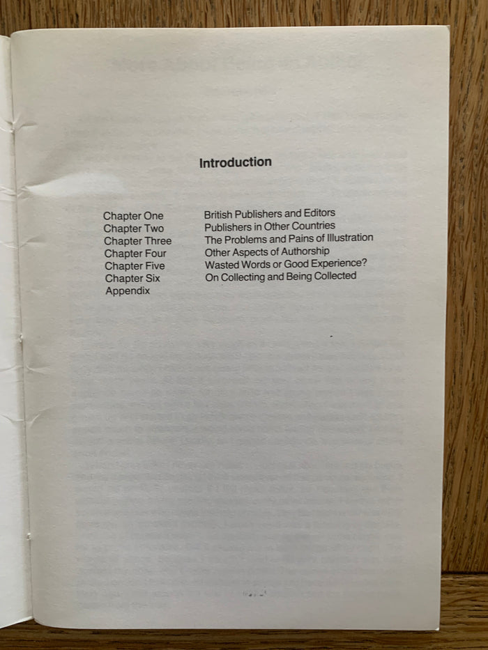 More About Being An Author (signed)