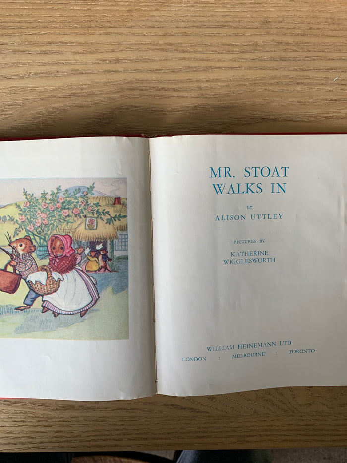 Mr Stoat Walks In