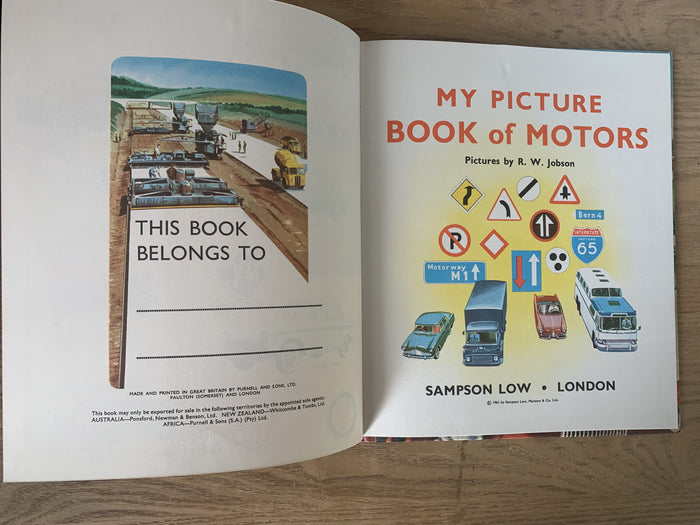 My Picture Book of Motors