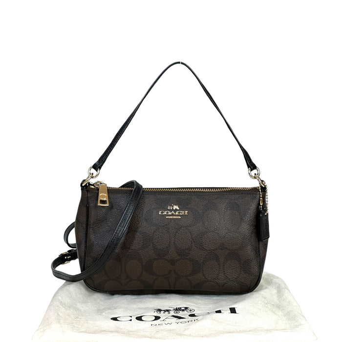 Coach Nolita 19 Handbag Signature Coated Canvas