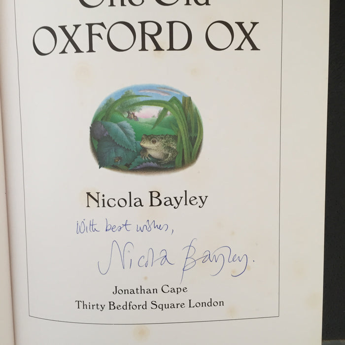 One Old Oxford Ox (signed)