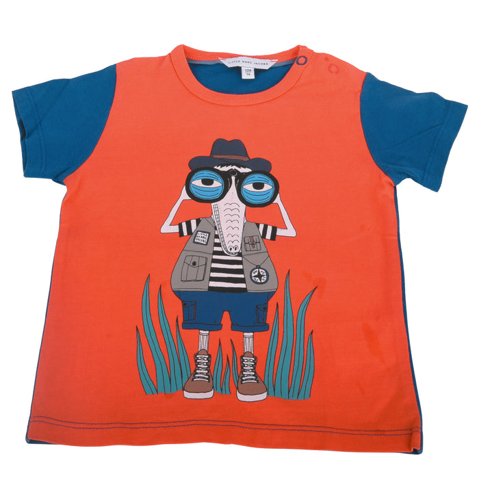 Orange & Blue T-shirt