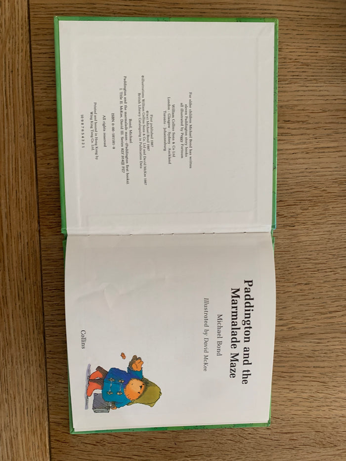 Paddington and the Marmalade Maze