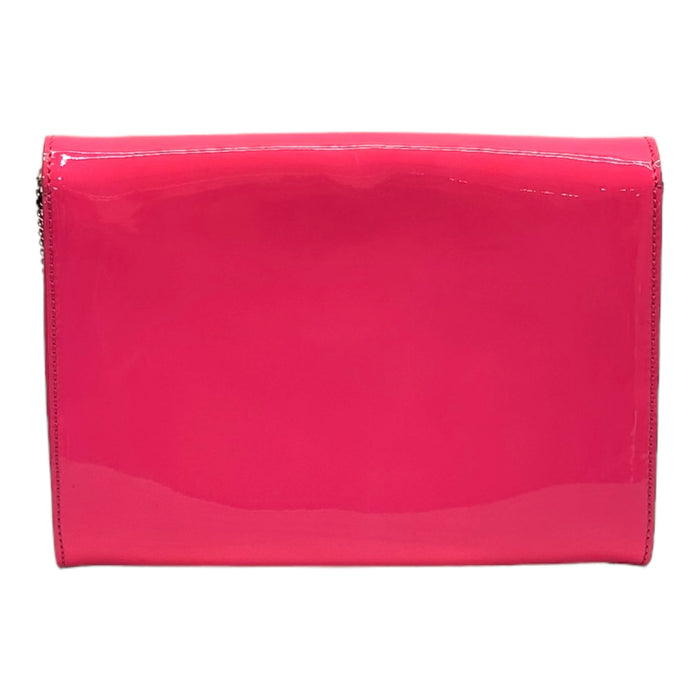 Versace Patent Palazzo Medusa Chain Evening Bag